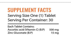 Vitamin C with Zinc